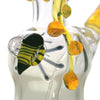 Bumblebee Honey Bubbler Oil Rig | Lion Glass