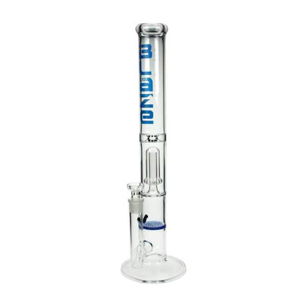 Stemless Ice Bong With Disc and Bell Perc