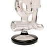 Blaze Glass Mini Donut Inline Oil Bong- Straight