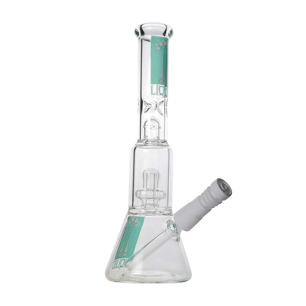 Showerhead Perc Beaker Oil Rig | Liquid Sci Glass