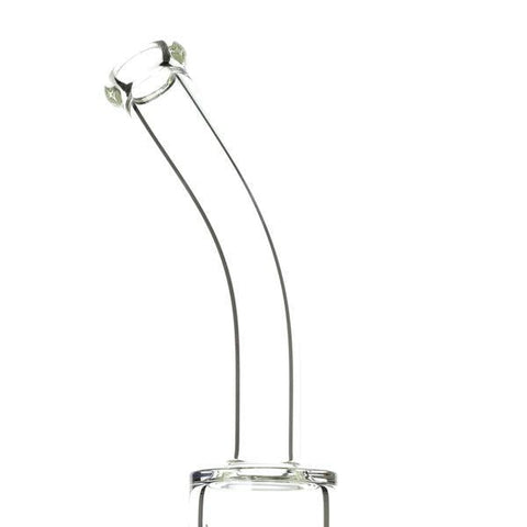 Glass Double Disc Perc Bong Blue HoneyComb