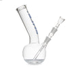 Glass Bong 3.2mm Bent Ball Clear