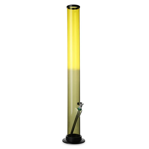 Acrylic Straight Bong 2 Colours
