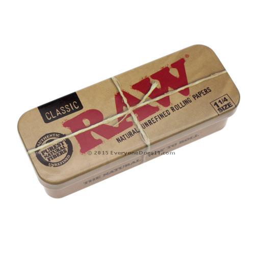 Raw Cone Caddy Metal Storage Tin