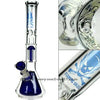 Flaming Skull Percolator Beaker Bong Diffuser Chamber