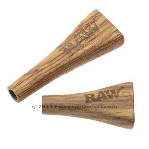 Double Barrel Wooden Cigarette Holder