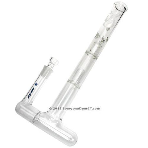Lil Lazzy Inline Glass Bong with 2 percs