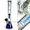 Flaming Skull Percolator Beaker Bong Diffuser Chamber