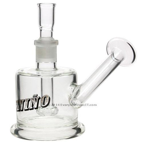 El Nino Glass Bubbler With Showerhead Diffuser