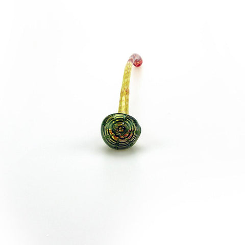 Large Gandalf Glass Pipe Rasta