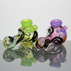 Colour Changing Glass Spoon Pipe With Inside Out Design