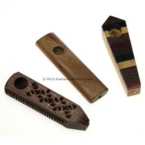 Small Wooden Pipe Assorted Styles