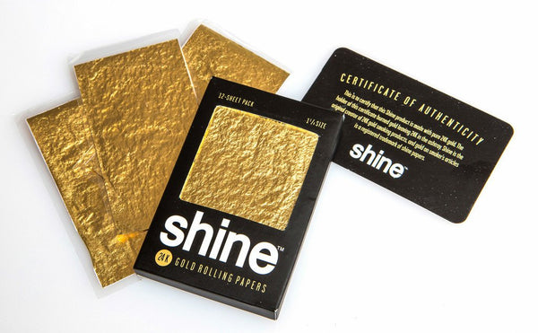 Rolling Papers Regular Size 12 Pack 24k Gold