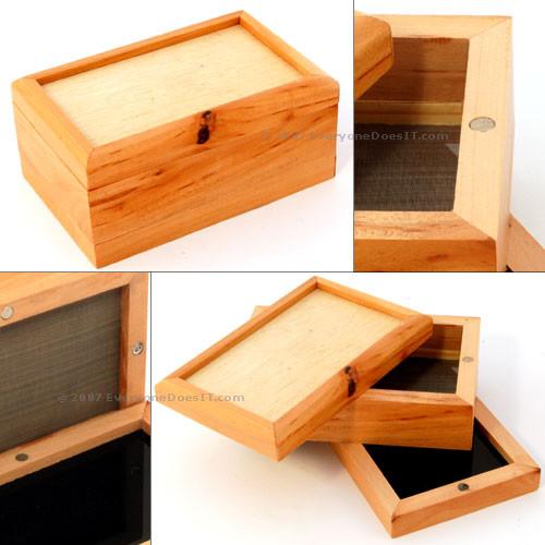 Magnetic Wooden Storage Box