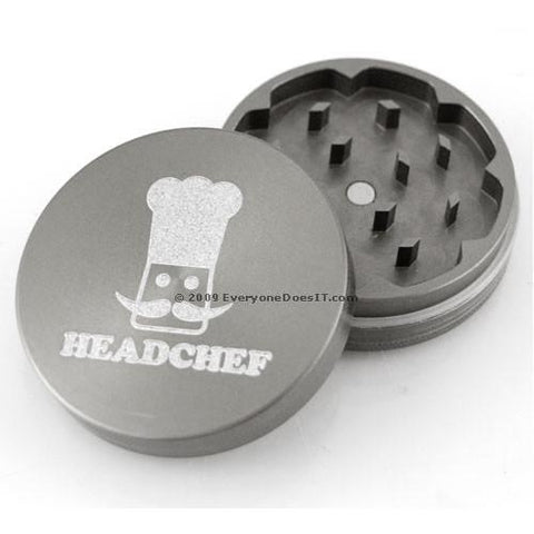 Hard-Anodized Grinder 2-Piece Gray