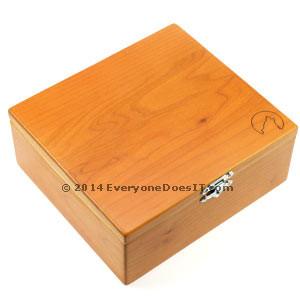 Original Rolling Tray T3L Deluxe Maple Wood