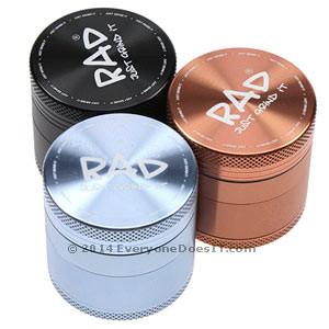 RAD Smoking - Aluminium 4 Part Grinder Sifter 38mm