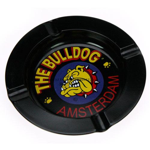 Bulldog Coffee Shop Ashtray Metal