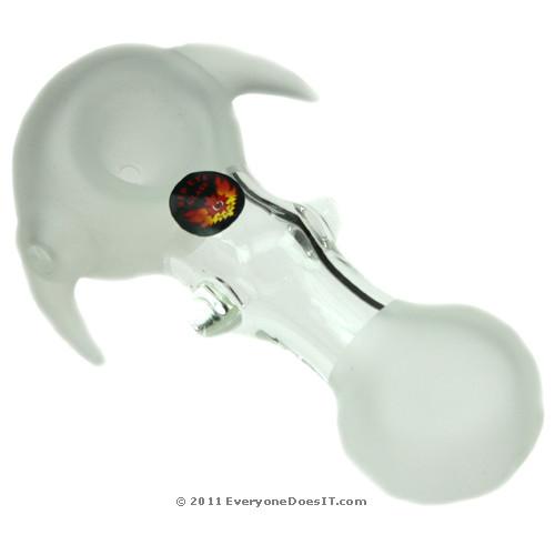 Frosted Bruiser Glass Pipe