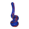 Snake Design Multi Coloured Glass Bubbler