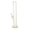 Sandblasted Borosilicate Glass Bong 14.5 Straight Tube