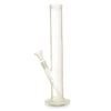 Sandblasted Borosilicate Glass Bong 14.5 Straight Tube