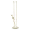 Sandblasted Borosilicate Glass Bong 14.5 Straight Tube